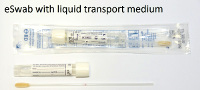 eSwab in liquid transport media